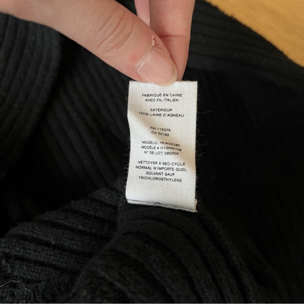 Helmut Lang Wool Ribbed Sweater - Picture 5 of 5